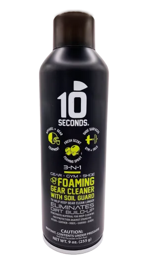 10 Seconds ® 3-N-1 Foaming Gear Cleaner