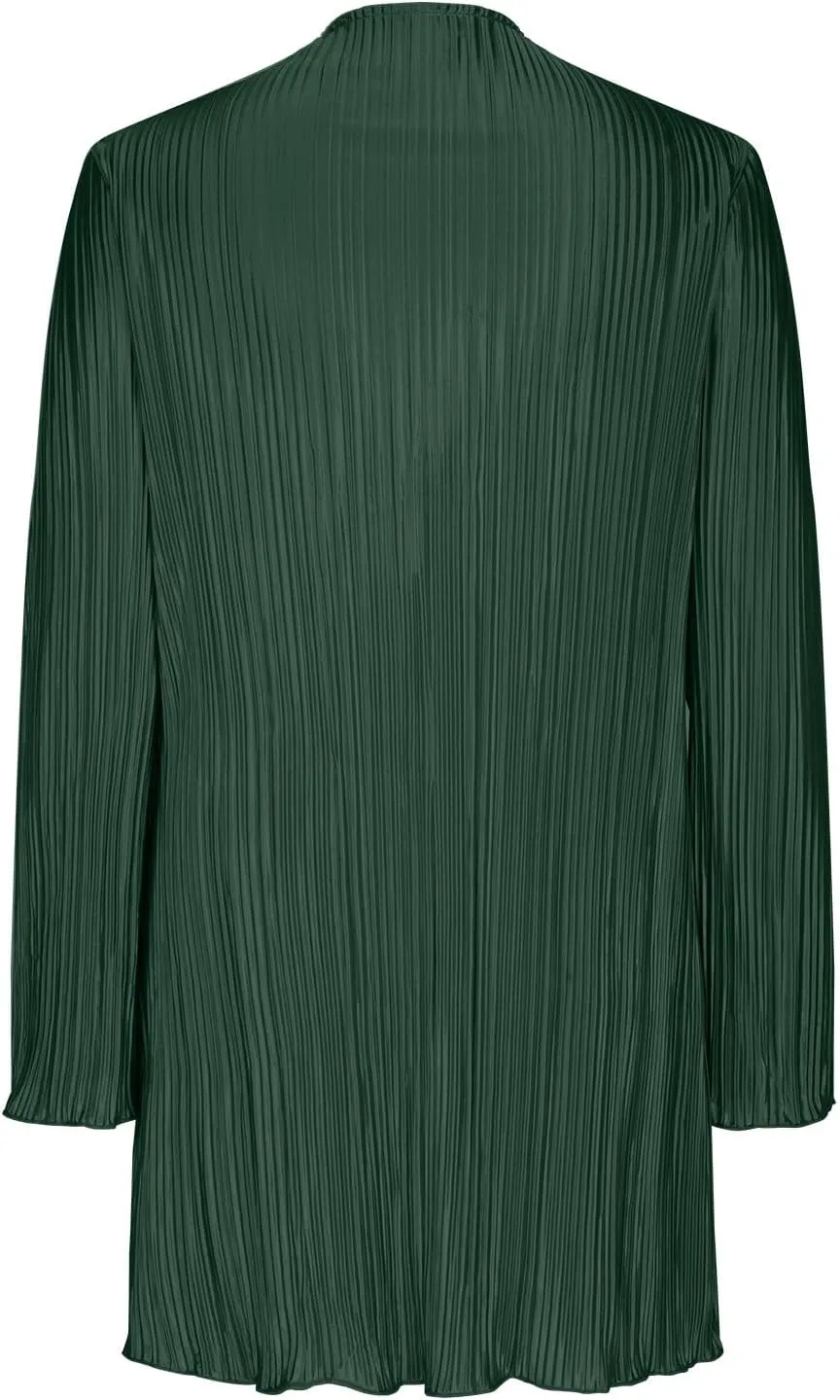 Akklian Dresses for Women 2024 Casual Spring Ruffle Bell Sleeve Mini Dress V Neck Beach Dresses Texture Trendy Summer Dress