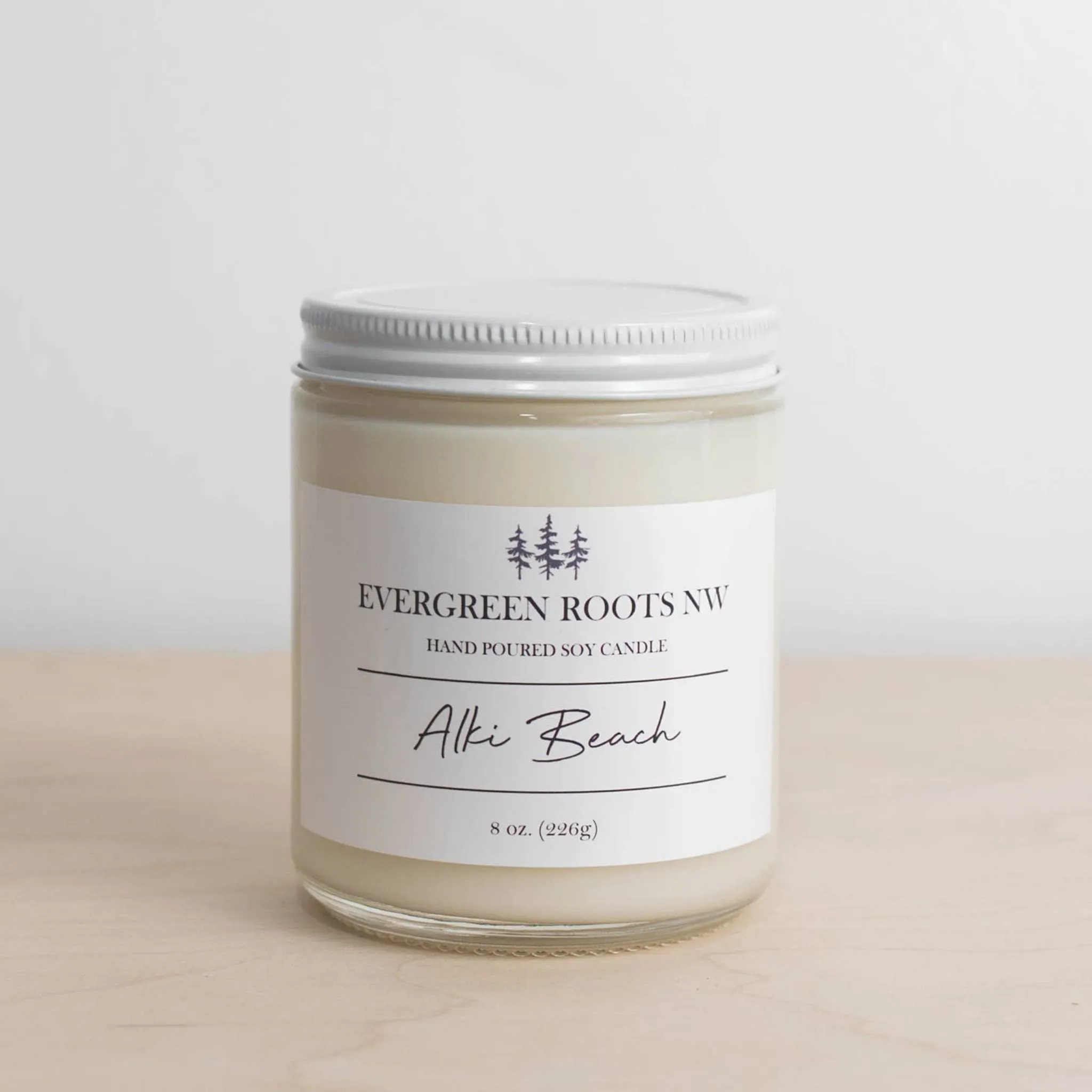 Alki Beach 8 Oz Soy Candle