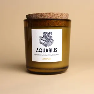 Aquarius Zodiac Candle - 8.5oz