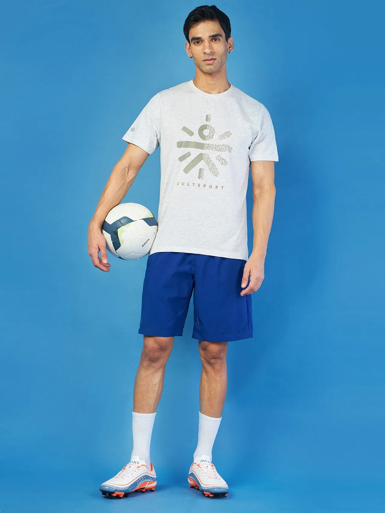 Avant Men's CruiseX Football Shoes - White/Blue