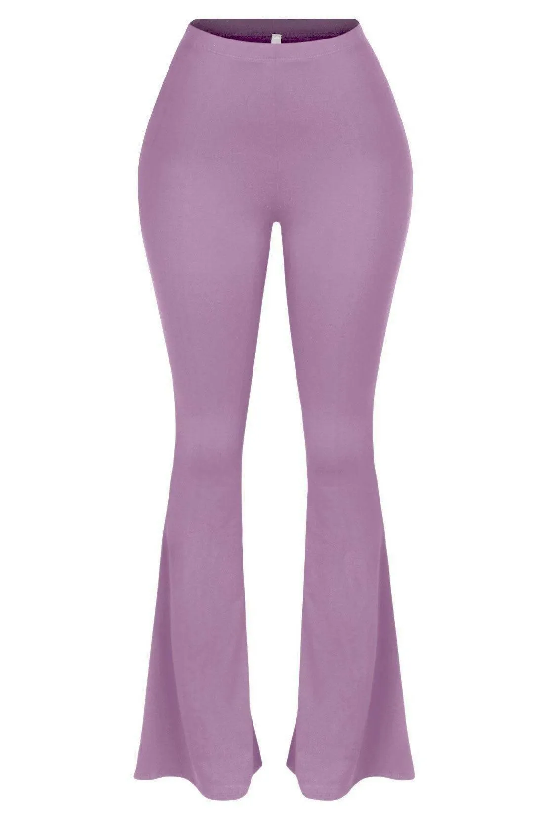 Ave long lengh-flare stretchy soft pants.