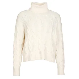 Barbour Lovell Ladies Knit - Cream