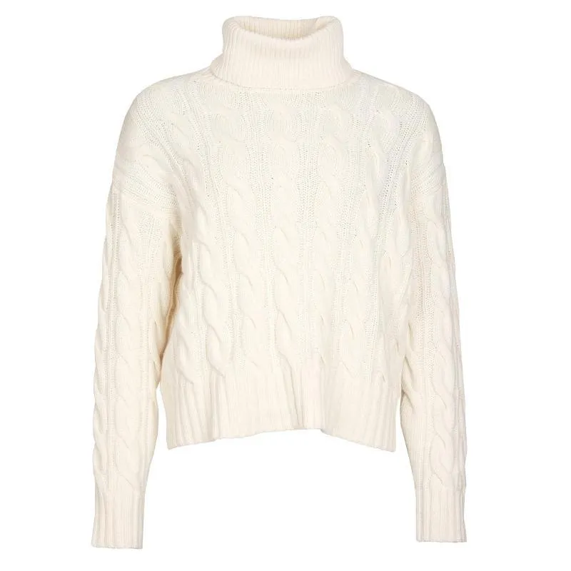 Barbour Lovell Ladies Knit - Cream