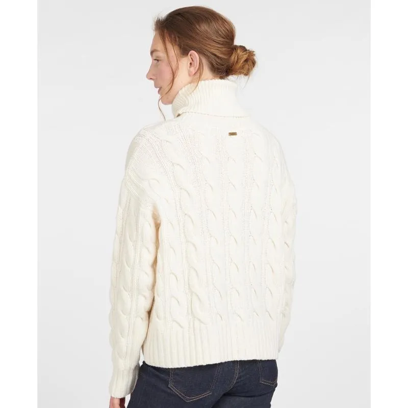 Barbour Lovell Ladies Knit - Cream