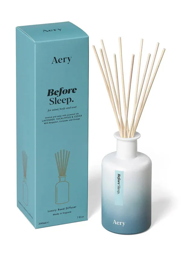 Before Sleep Reed Diffuser - Lavender Eucalyptus and Cedar - Aery Living