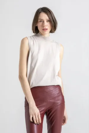 Beige Modal and Cotton Edelina Women's Knitwear