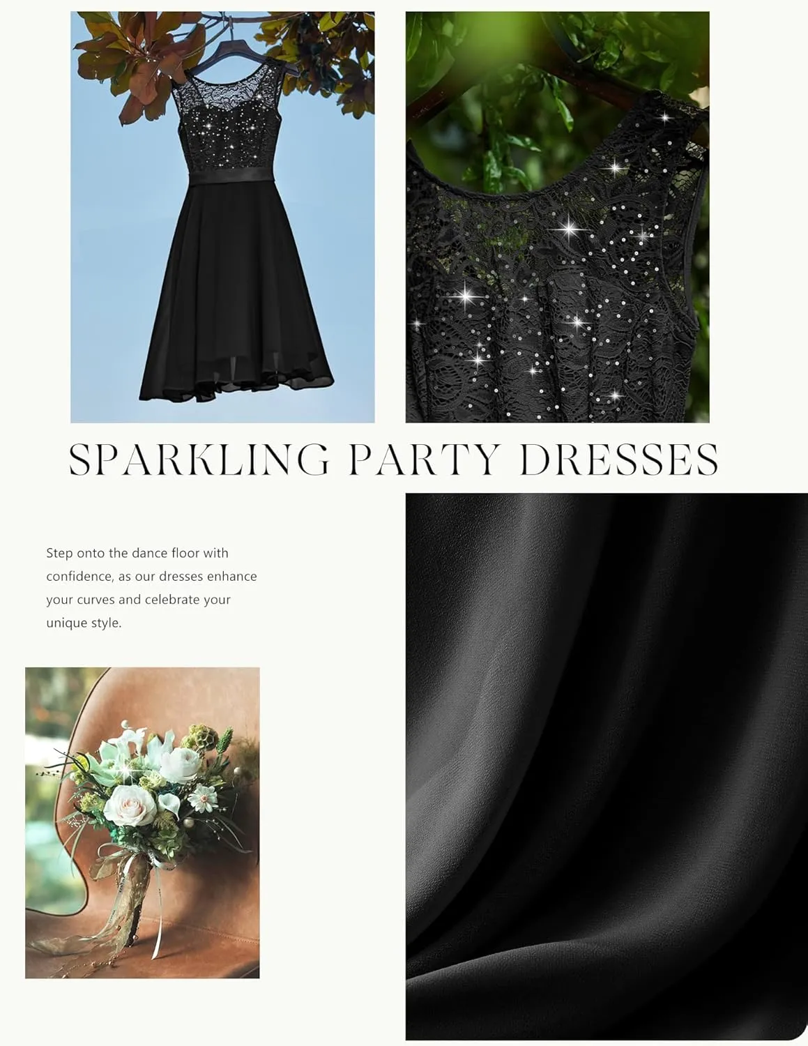 BeryLove Women Short Prom Dress Lace Wedding Guest Cocktail Party Bridesmaid Formal Dresses
