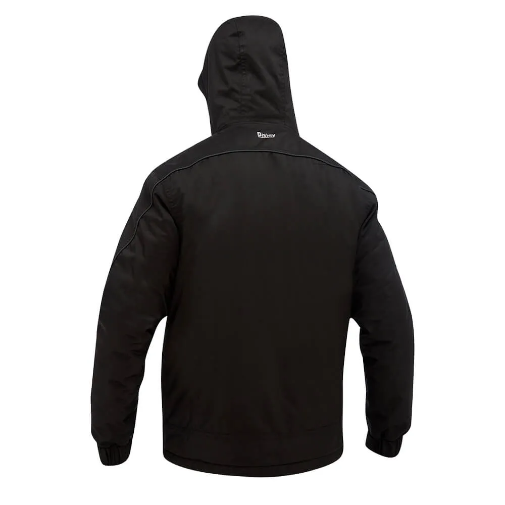Bisley BJ6743 Heated Jacket With Hood Black