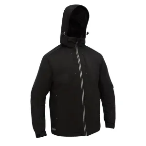 Bisley BJ6743 Heated Jacket With Hood Black