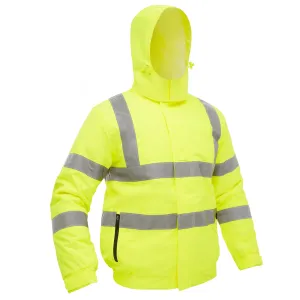 Bisley TAPED HI VIS WET WEATHER BOMBER JACKET