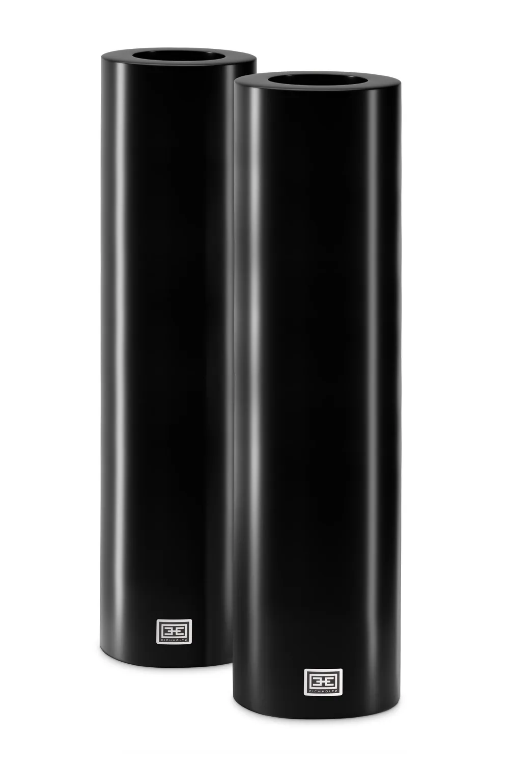 Black Artificial Candle Set (2) XXL | Eichholtz