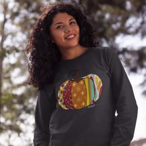 Blessed Pumpkin Long Sleeve Tee – Perfect Fall Christian Shirt