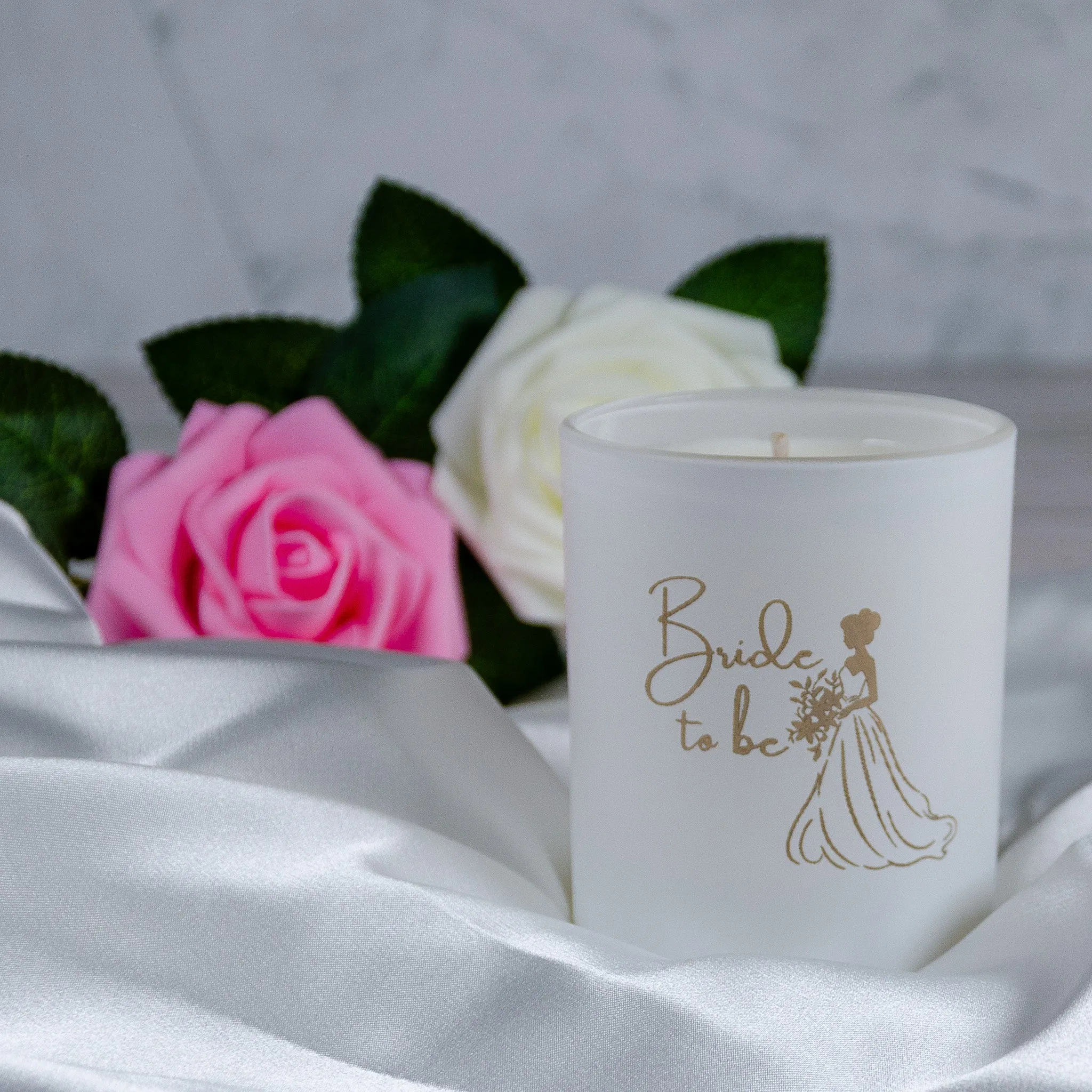 'Bride To Be' - Medium Candle