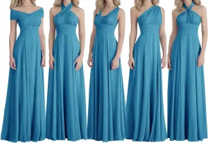 Bridesmaid Dresses Long Prom Dresses Multiple Wearing Methods Bridesmaid Gowns