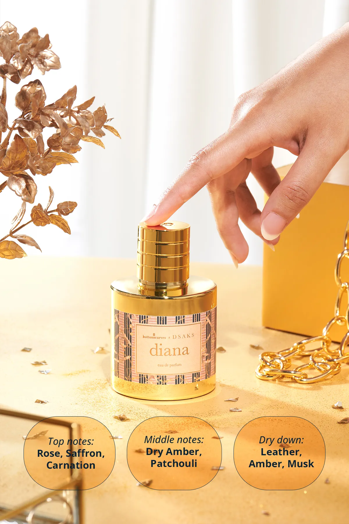 Buttonscarves x Dsaks - Diana Eau De Perfume 40ml
