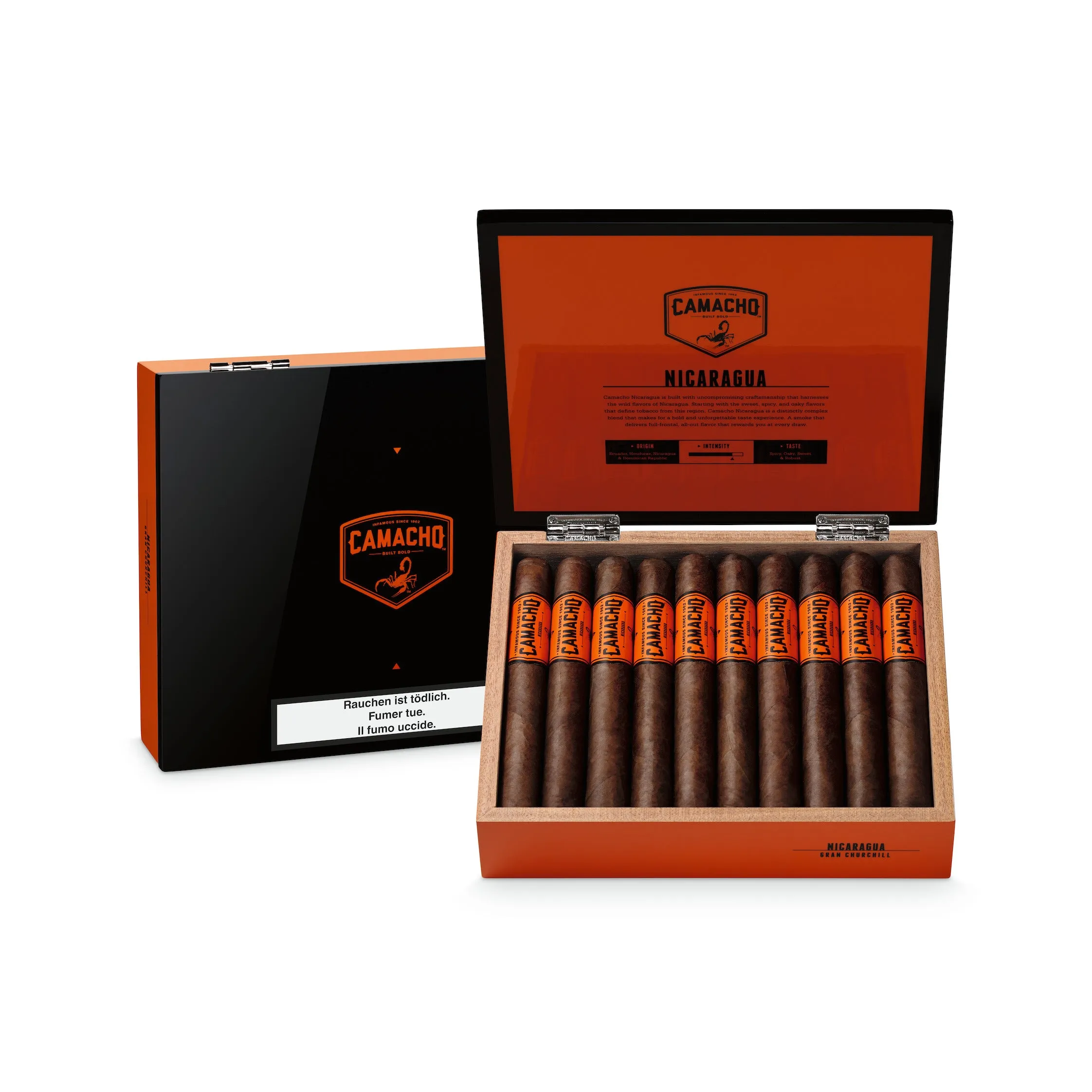 Camacho Nicaragua Gran Churchill Cigar