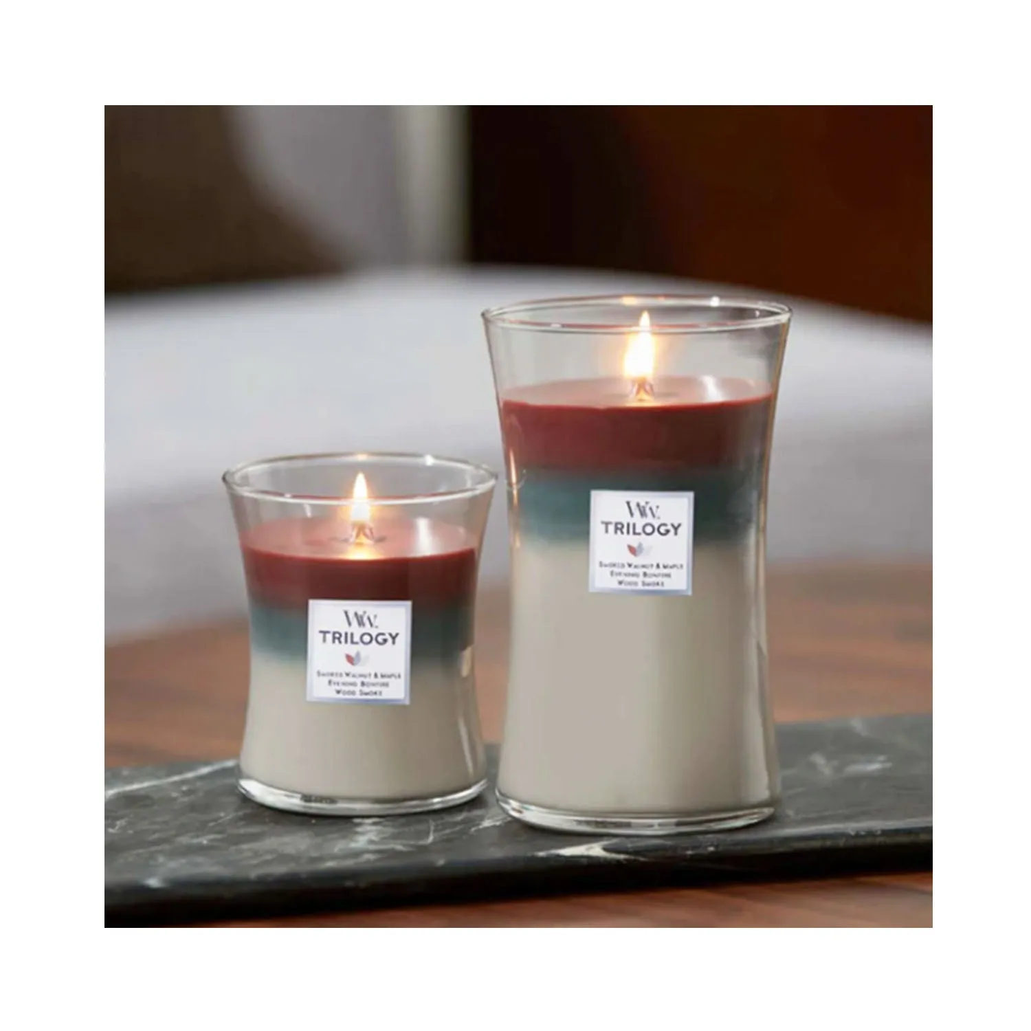 Candle Woodwick Large - Autumn Embers Trilogy
