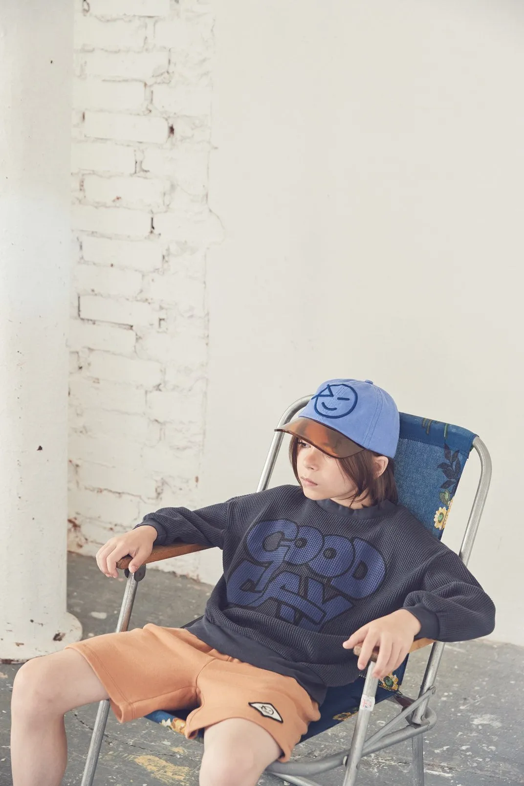 Cap Visor Blue Caramel