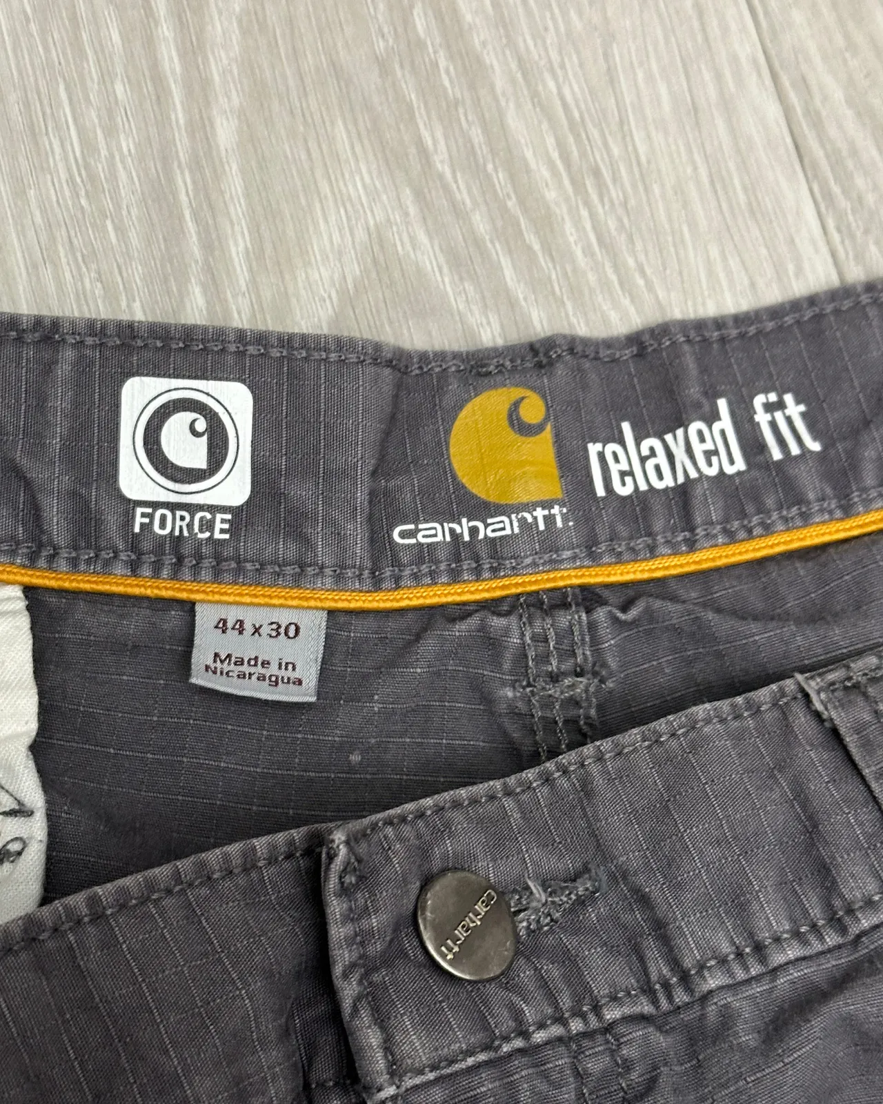 Carhartt Force Relaxed Fit Ripstop Cargo Pants - Size 44x30