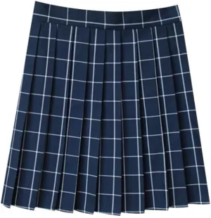 Casual Pleated Skirts for Women High Rise Vintage Cosplay Skirts Outfits 3 Piece Asymmetrical Mini Short Skirt
