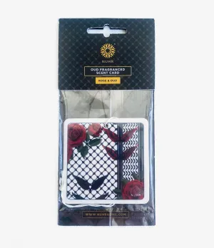 Charity Car Air Freshener in Rose and Oud