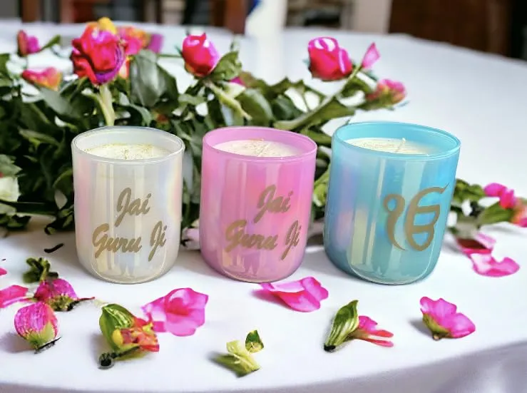 Ck Homez U-Shape Scented Candle Aroma Therapy Merry Christmas Candles for Gifting (Pack of 2, Pink)