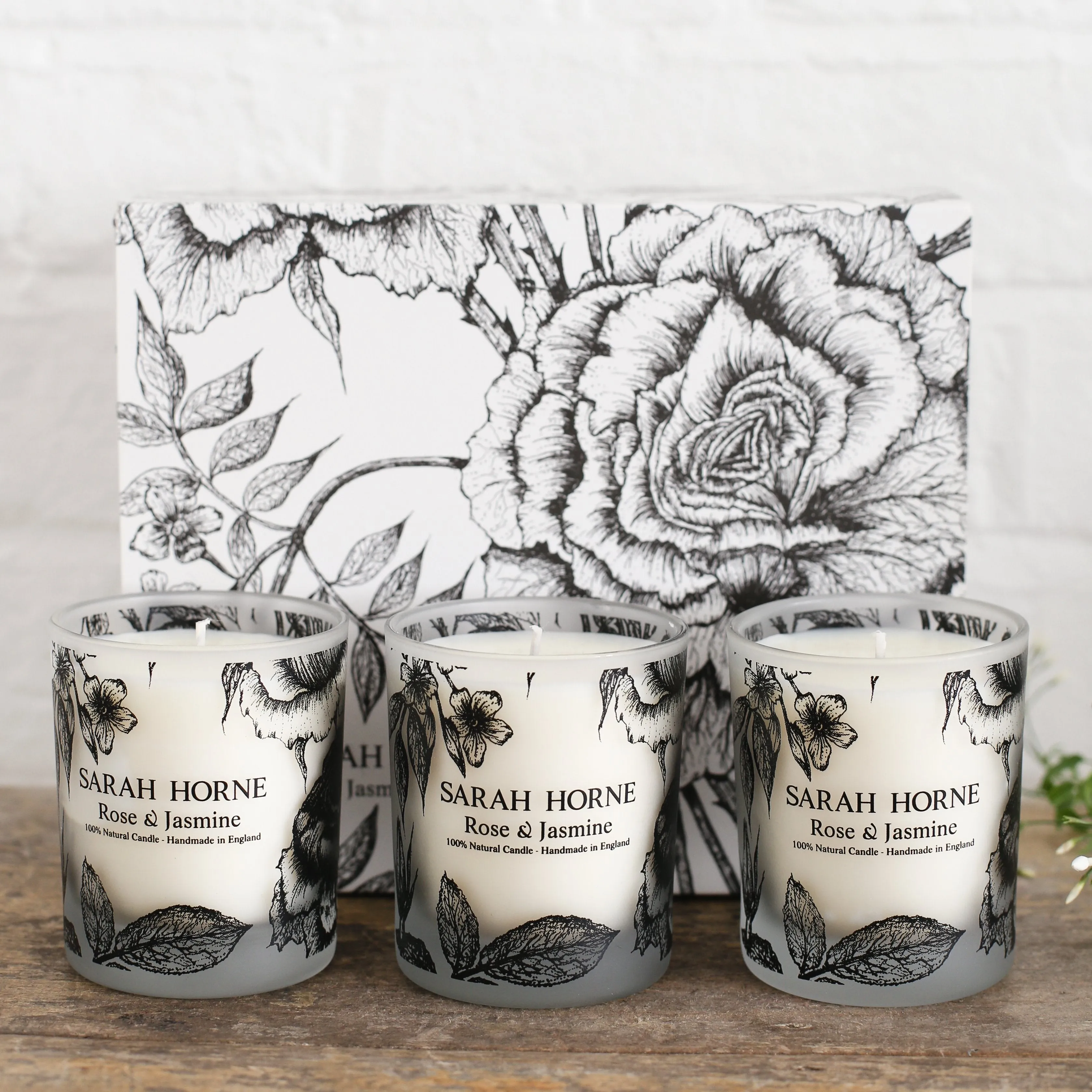 Classic 20cl Botanical Candle Trio