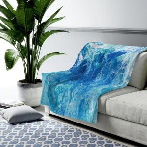 Coastal Breeze Velveteen Plush Blanket