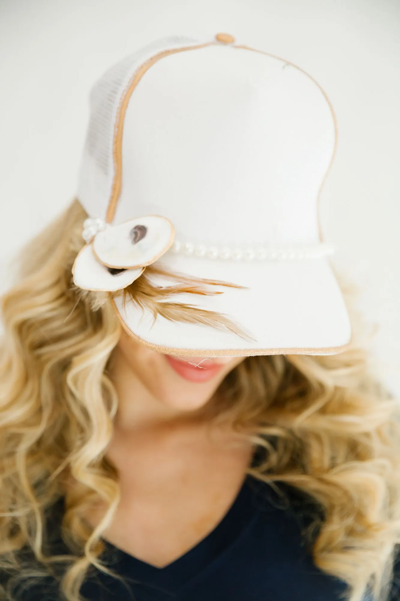 COASTAL GIRL TRUCKER HATS