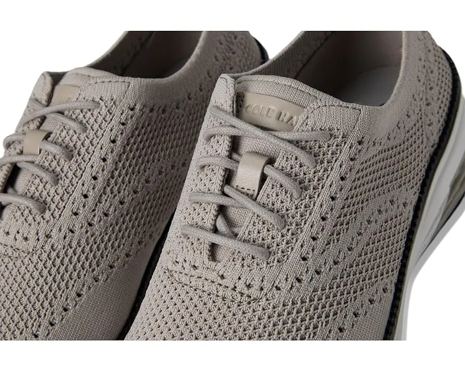 Cole Haan Men's Grand Hurrion Stitchlite Wing Tip Oxford - Grey
