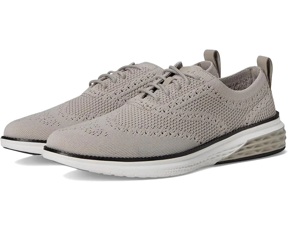 Cole Haan Men's Grand Hurrion Stitchlite Wing Tip Oxford - Grey