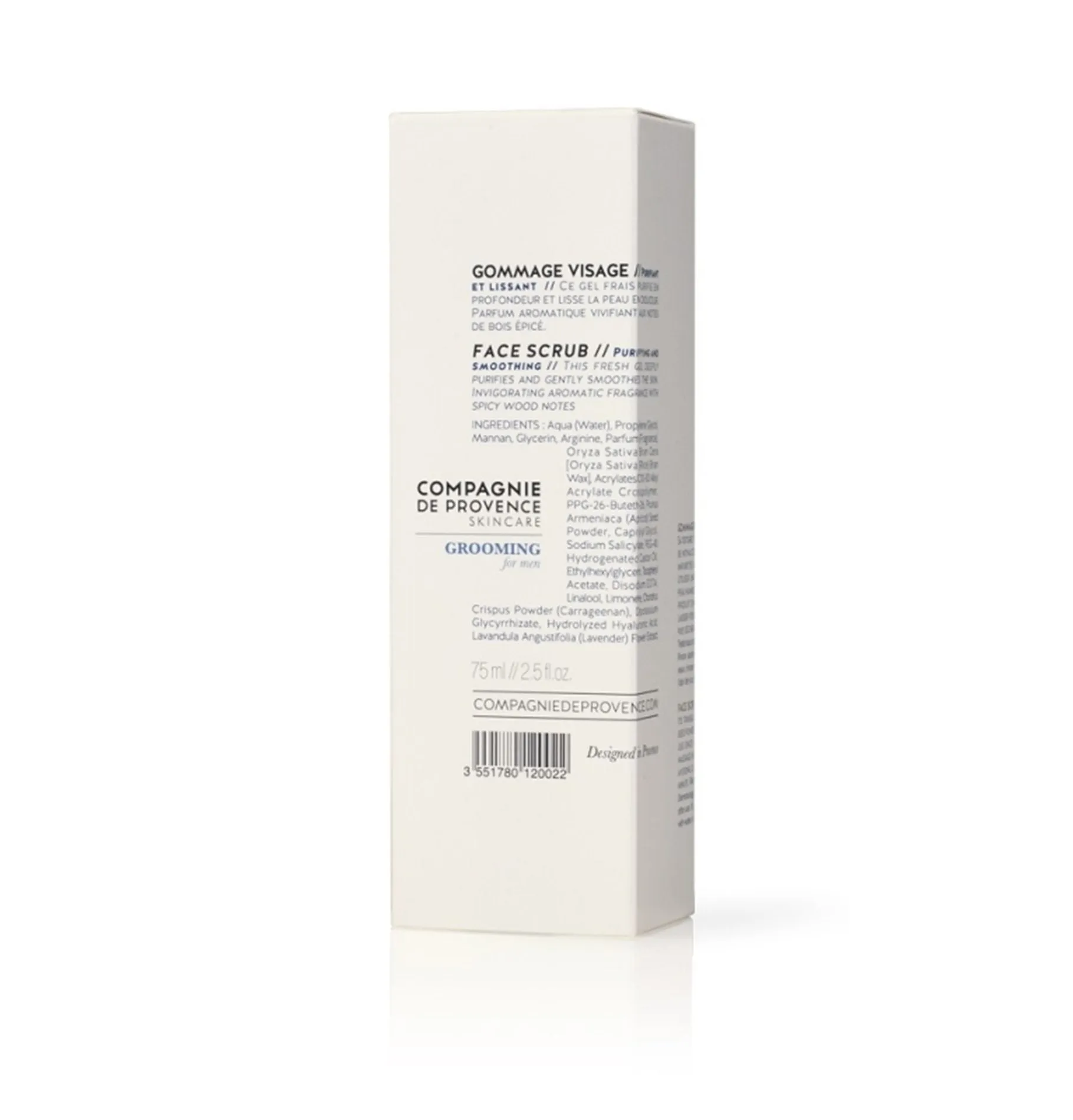 Compagnie de Provence Face Scrub for Men - 75ml