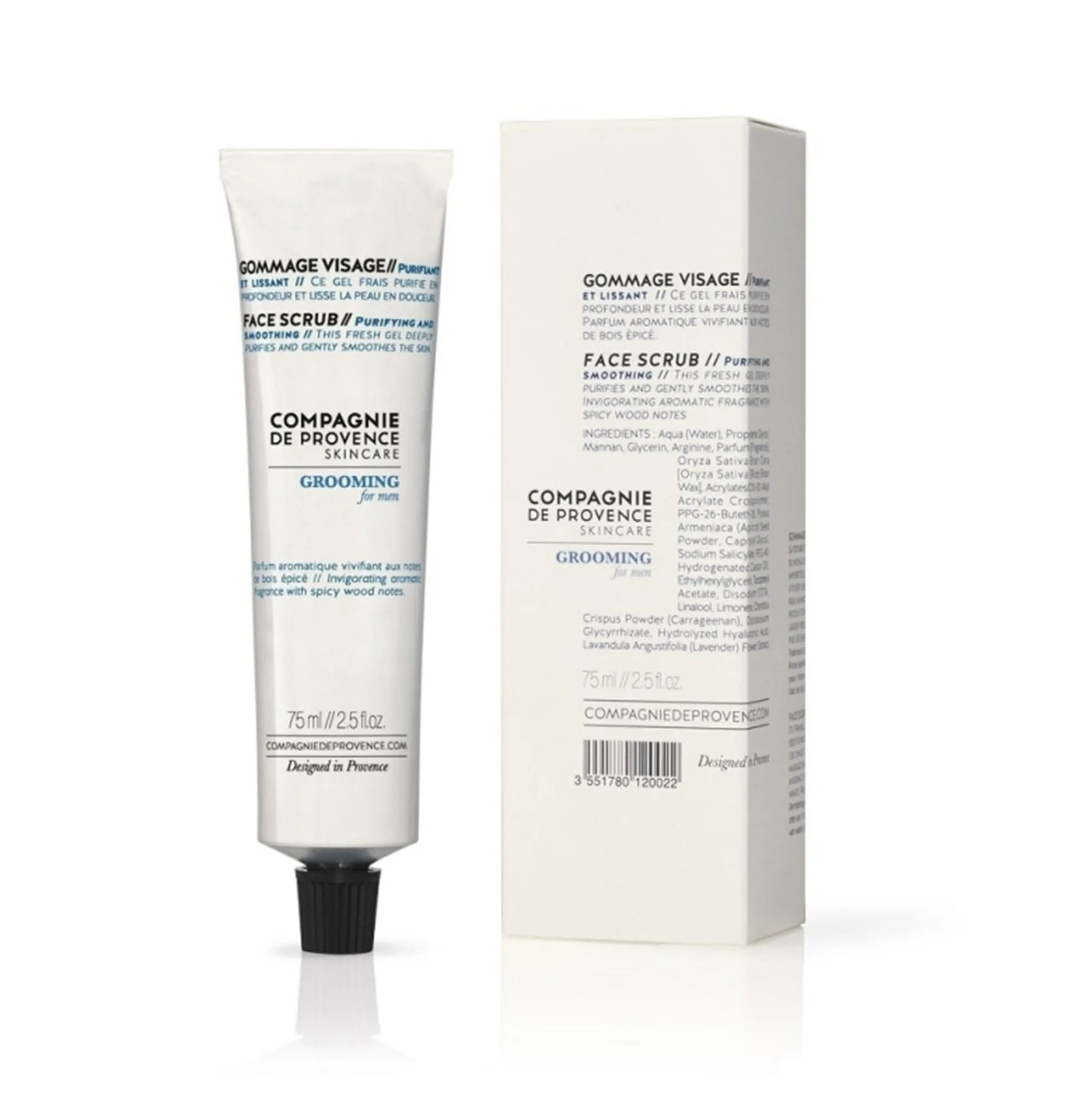 Compagnie de Provence Face Scrub for Men - 75ml