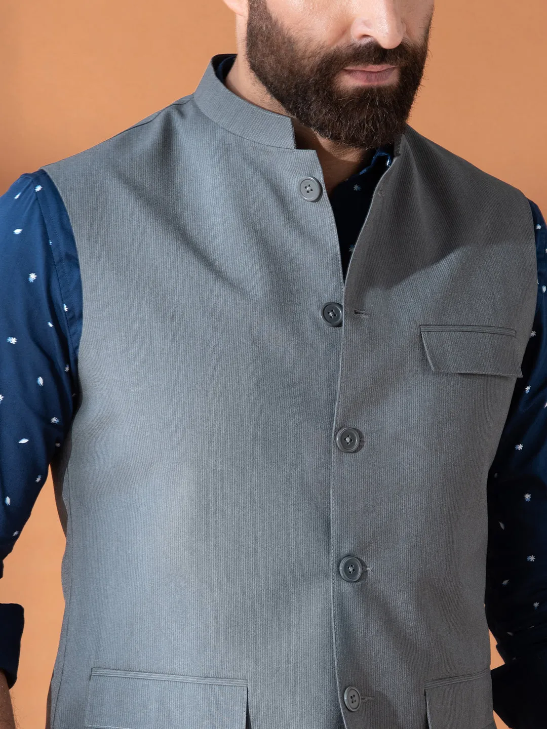 Conference Fit Nehru Jacket