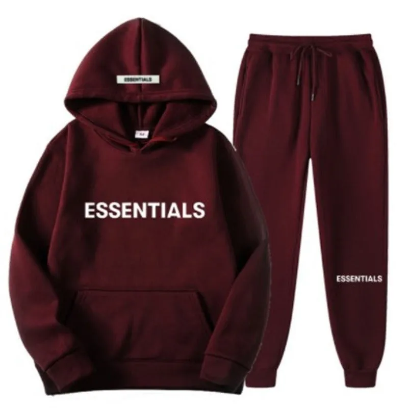 Couple Suit  Men's & Women's Double-Line Hoodie Set