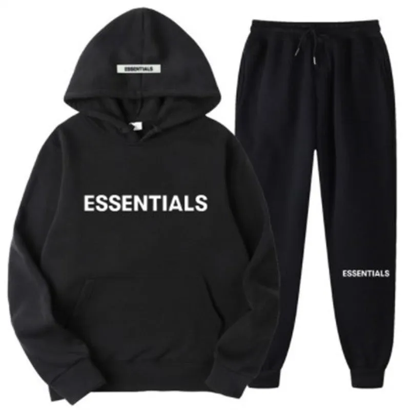 Couple Suit  Men's & Women's Double-Line Hoodie Set