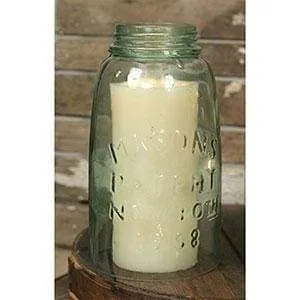 Cozy Half Gallon Mason Jar Chimney Lantern