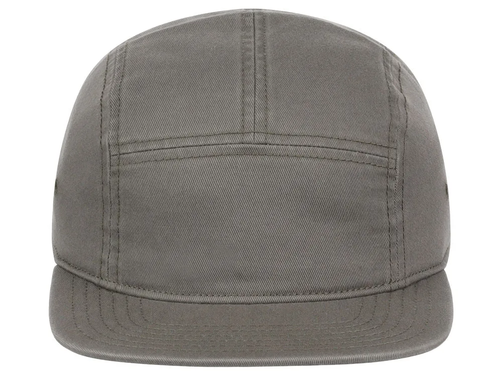 Crowns By Lids Camper 5-Panel Hat - Olive