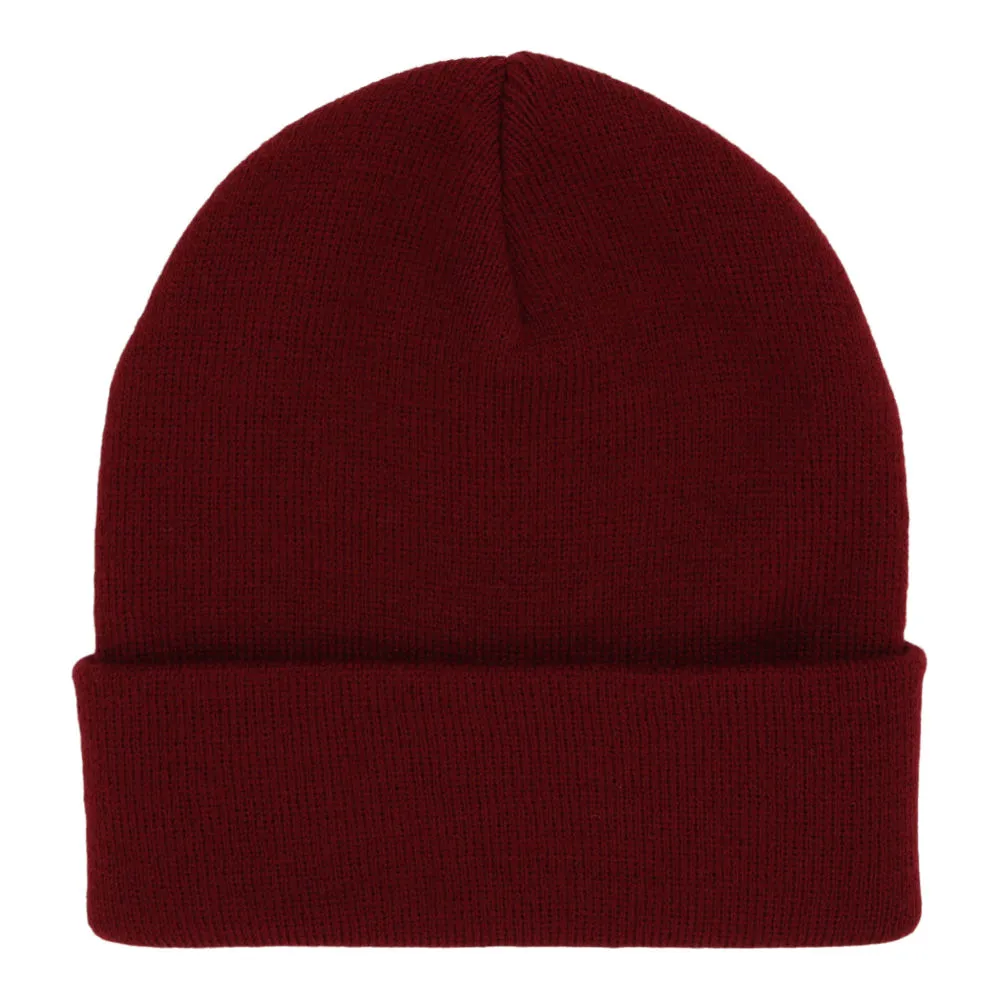 Crowns By Lids Turnover Cuff Knit - Brick