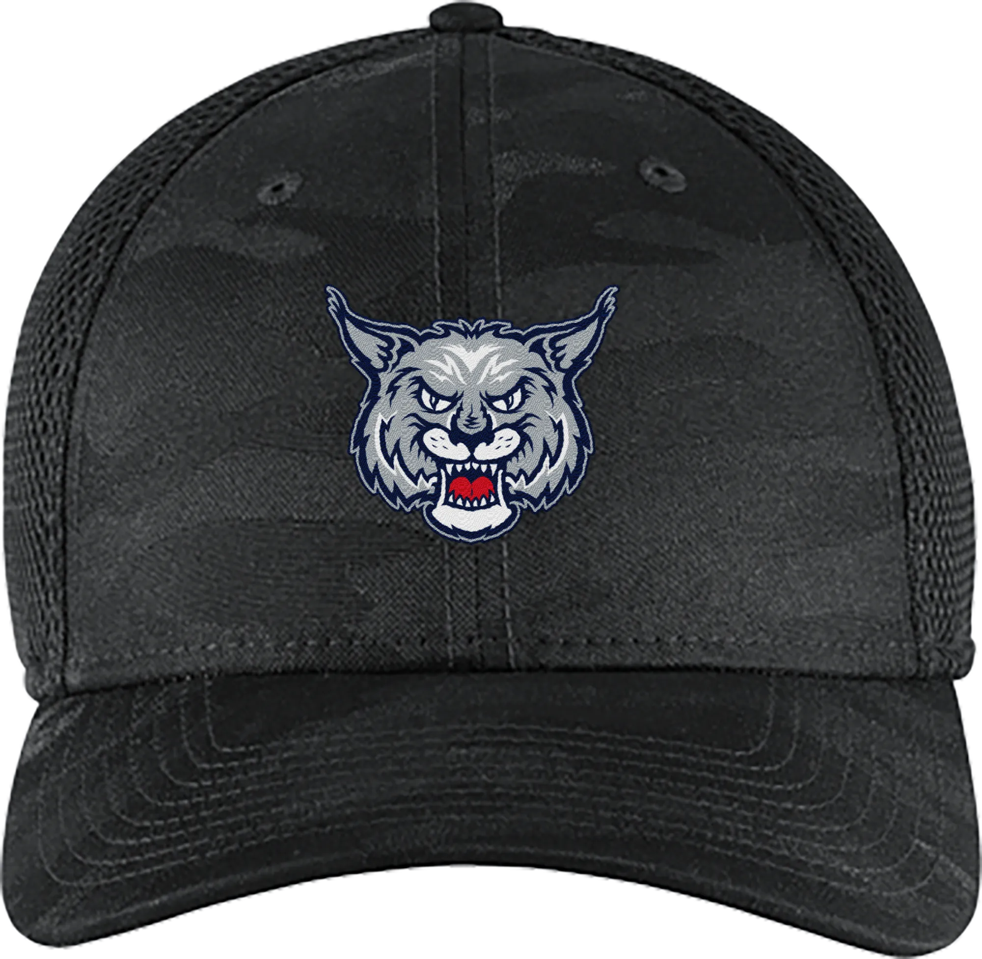CT Bobcats New Era Tonal Camo Stretch Tech Mesh Cap