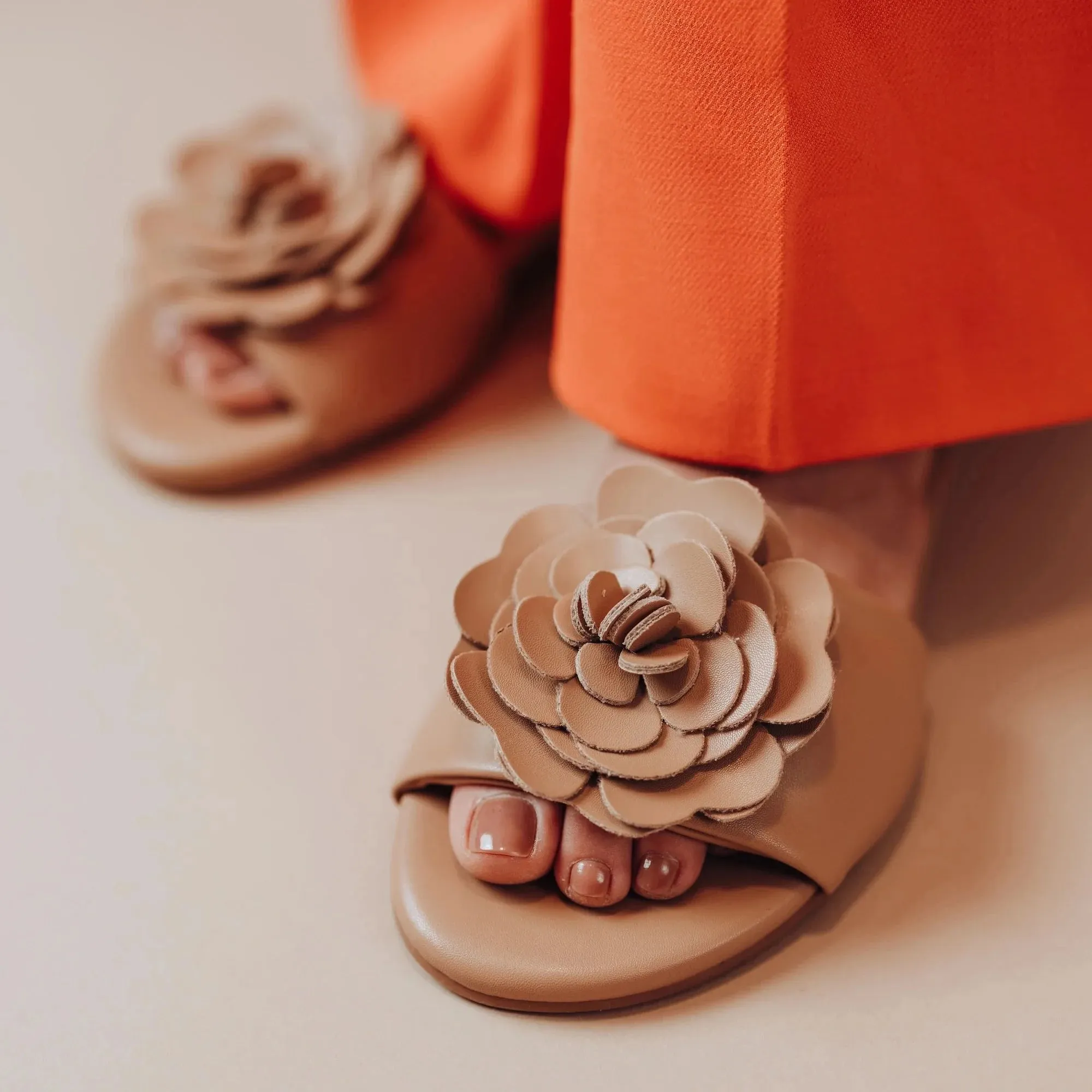 DAHLIE - Flower Sandals
