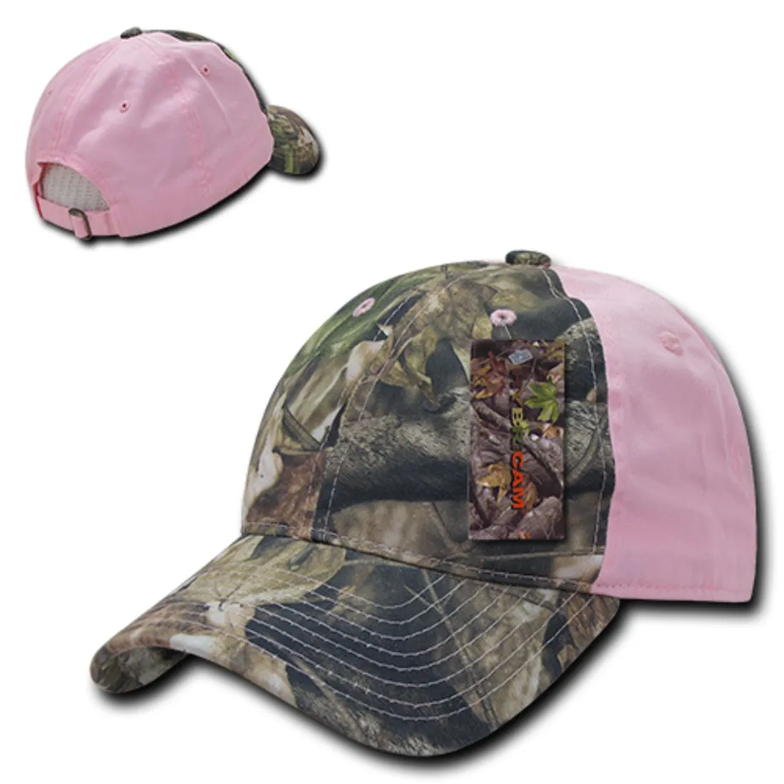 Decky 228 Relaxed Camouflage Hybricam Trucker Hats Low Profile 6 Panel Caps