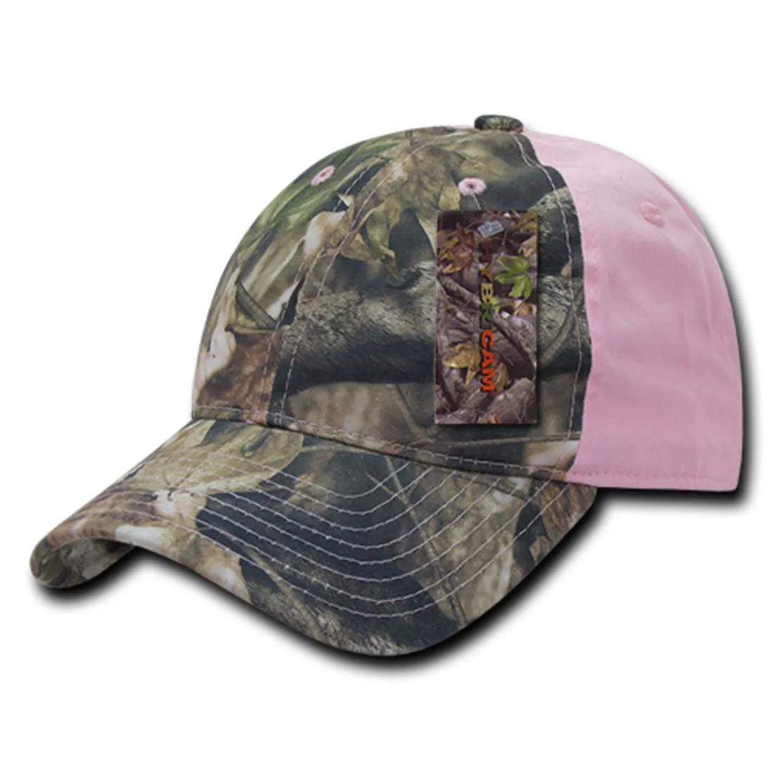 Decky 228 Relaxed Camouflage Hybricam Trucker Hats Low Profile 6 Panel Caps