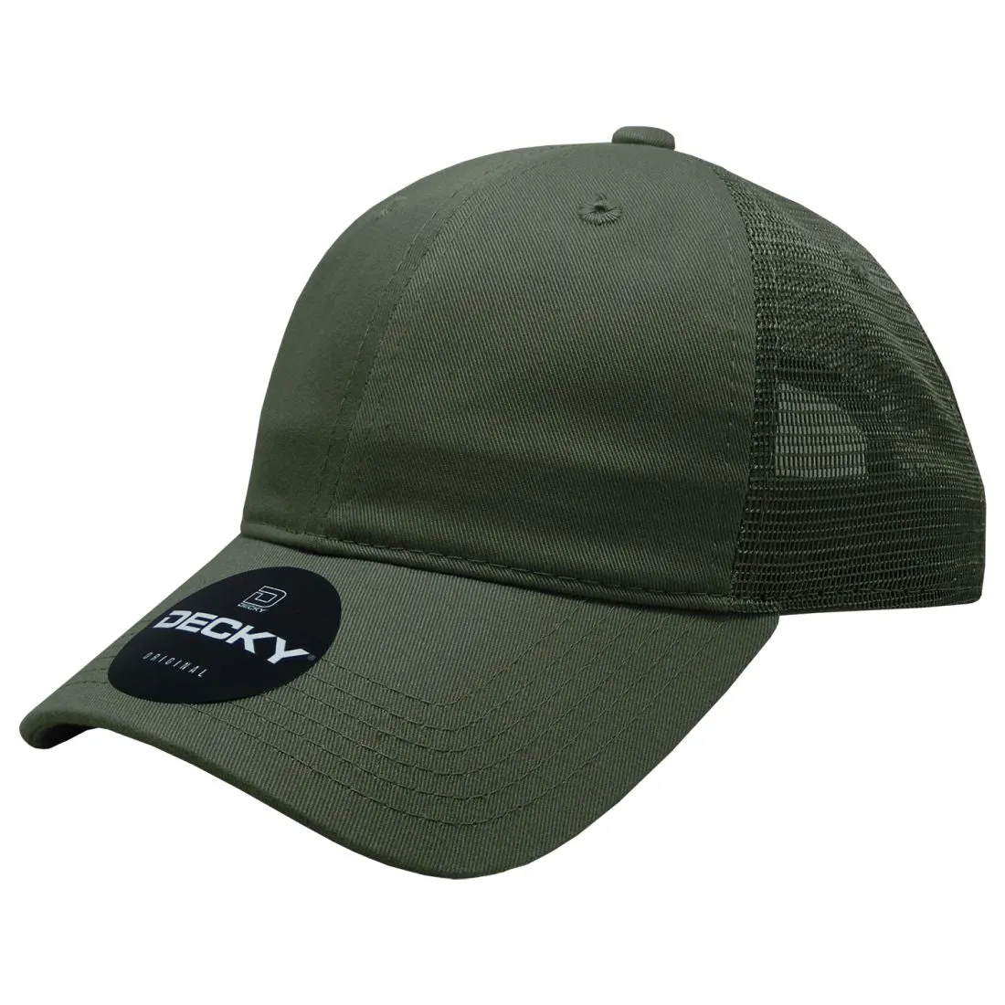 Decky 5122 Womens Relaxed Trucker Hats 6 Panel Curved Bill Baseball Caps