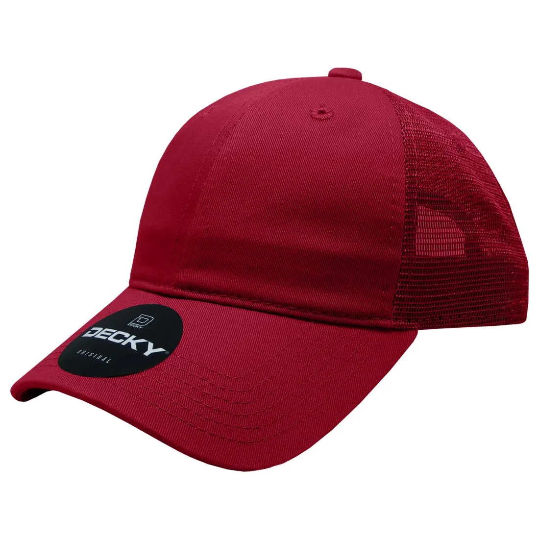 Decky 5122 Womens Relaxed Trucker Hats 6 Panel Curved Bill Baseball Caps