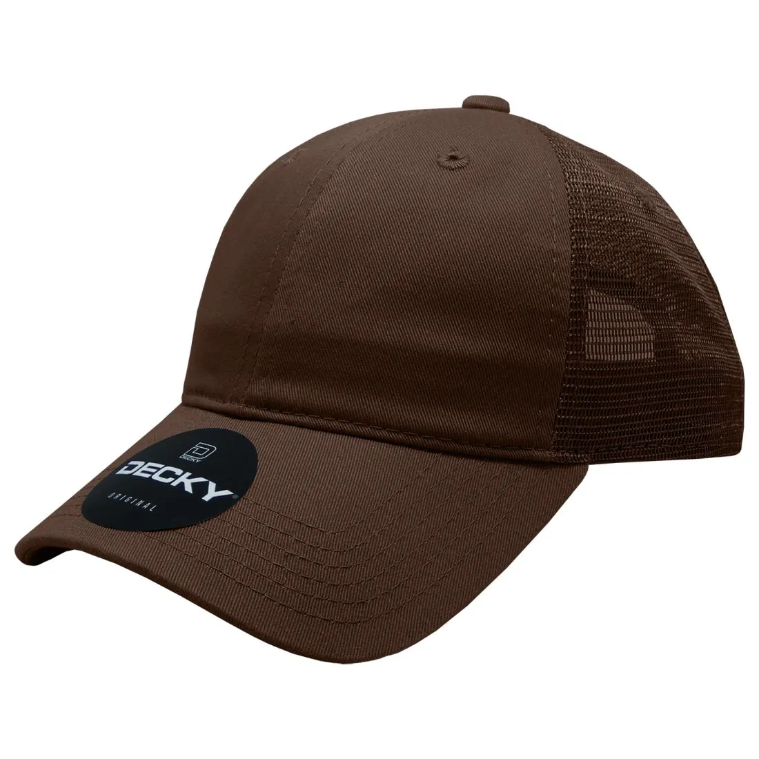 Decky 5122 Womens Relaxed Trucker Hats 6 Panel Curved Bill Baseball Caps