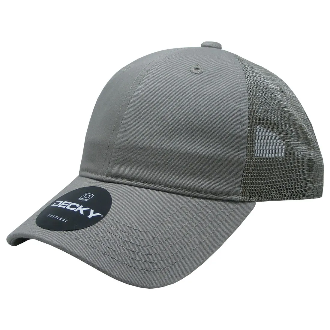 Decky 5122 Womens Relaxed Trucker Hats 6 Panel Curved Bill Baseball Caps