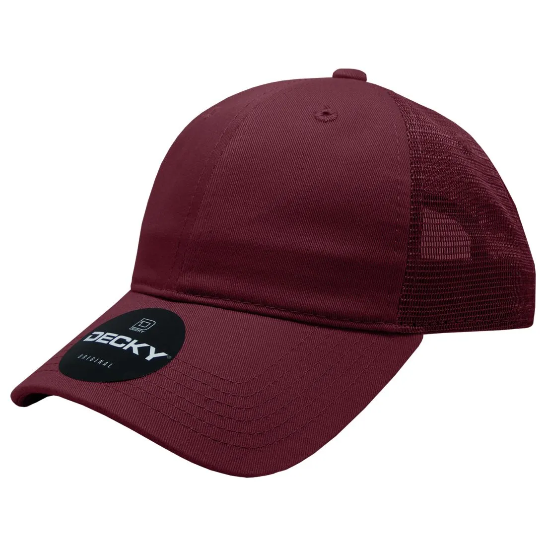Decky 5122 Womens Relaxed Trucker Hats 6 Panel Curved Bill Baseball Caps