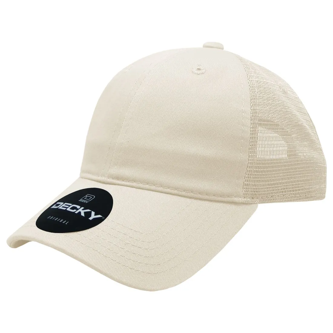 Decky 5122 Womens Relaxed Trucker Hats 6 Panel Curved Bill Baseball Caps